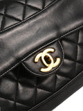 Chanel Pre Owned 1990 Diamond Quilted Shoulder Bag — Same as shown — Size One Size — Top View