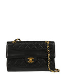 Chanel Pre Owned 1990 Diamond Quilted Shoulder Bag — Same as shown — Size One Size — Front View