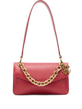 Roberto Cavalli Leather Shoulder Bag — Same as shown — Size One Size — Front View