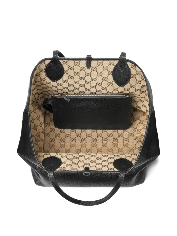 Gucci Totissima Grained Leather Tote Bag — Same as shown — Size One Size — Detail View