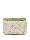 Valentino Garavani Small Rockstud Spike Jacquard Shoulder Bag — Same as shown — Size One Size — Back View