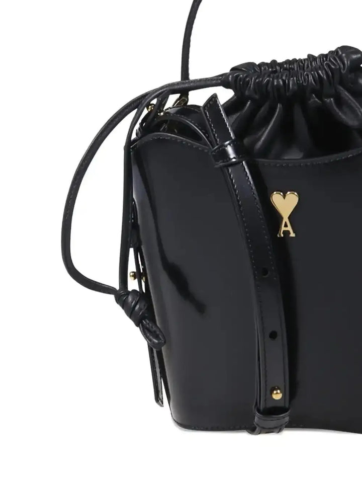 Ami Paris Mini Paris Paris Bucket Bag — Same as shown — Size One Size — Back View