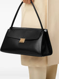 Ami Paris Mimi Leather Shoulder Bag — Same as shown — Size One Size — Side View
