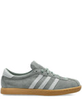adidas Tobacco Suede Sneakers — Light Green — Size US M 11.5 - US W 13 — Front View