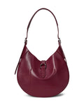 Polo Ralph Lauren Polo Id Curved Handle Leather Bag — Same as shown — Size One Size — Side View