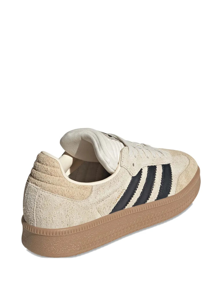 adidas Samba Sneakers — Taupe Grey — Size US M 11 - US W 12.5 — Back View