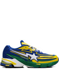 adidas Orketro Bape Yellow Blue Green Sneakers — Blue — Size US M 4.5 - US W 6 — Front View