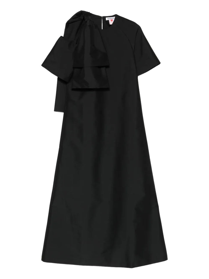 Bernadette Winona Dress — Black — Size S — Front View