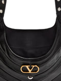 Valentino Garavani Small Hoboho Chevron Quilted Studded Shoulder Bag — Same as shown — Size One Size — Top View