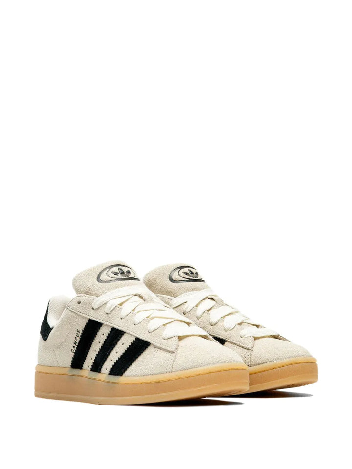 adidas Campus 00S Gum/Cream White/Core Black Sneakers — Light Beige — Size US M 9 - US W 10.5 — Side View