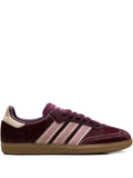 adidas Samba Og Sneakers — Burgundy — Size US M 8 - US W 9.5 — Front View