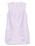 Self Portrait Taffeta Mini Dress — Same as shown — Size XS — Front View