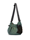 Osklen Split New Drawstring Detail Shoulder Bag — Same as shown — Size One Size — Back View