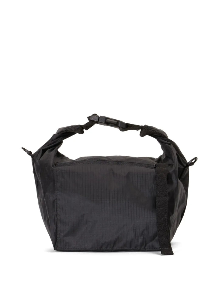 Osklen Zipped Pocket Buckle Fastening Shoulder Bag — Same as shown — Size One Size — Side View