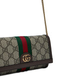 Gucci Gg Canvas Chain Wallet — Same as shown — Size One Size — Top View