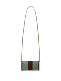 Gucci Gg Canvas Chain Wallet — Same as shown — Size One Size — Back View