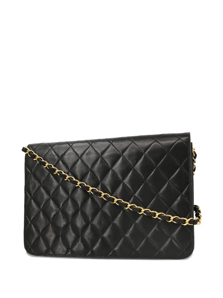 Chanel Pre Owned 2000 Medium Half Flap Shoulder Bag — Same as shown — Size One Size — Side View