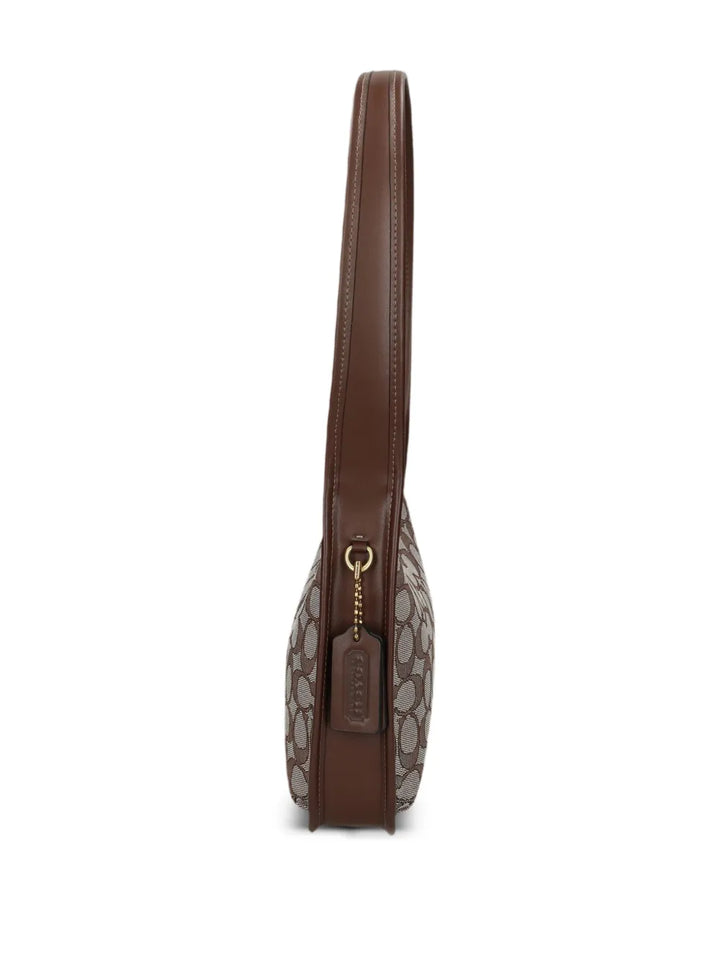 Coach Monogram Pattern Shoulder Bag — Same as shown — Size One Size — Top View