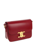 Celine Pre Owned Triomphe Teen Shoulder Bag — Same as shown — Size One Size — Top View