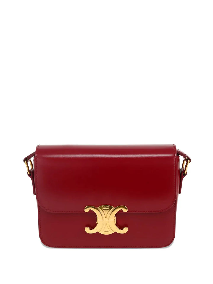 Celine Pre Owned Triomphe Teen Shoulder Bag — Same as shown — Size One Size — Front View