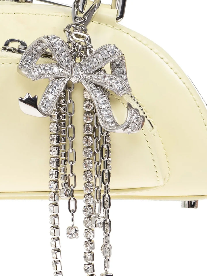 Self Portrait Leather Charm Detail Shoulder Bag — Same as shown — Size One Size — Top View