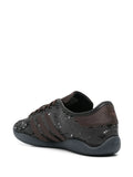 adidas Sequin-Embellished Sneakers — Black — Size US M 9 - US W 10.5 — Back View