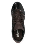 adidas Sequin-Embellished Sneakers — Black — Size US M 9 - US W 10.5 — Top View
