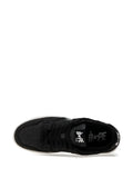 A Bathing Ape?Star-Embellished Denim Trainers — Black — Size US M 3.5 - US W 5 — Top View