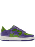 A Bathing Ape?Bape Sta #1 Sneakers — Purple — Size US M 3.5 - US W 5 — Front View
