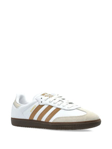 adidas Samba Sneakers — White — Size US M 7 - US W 8.5 — Detail View