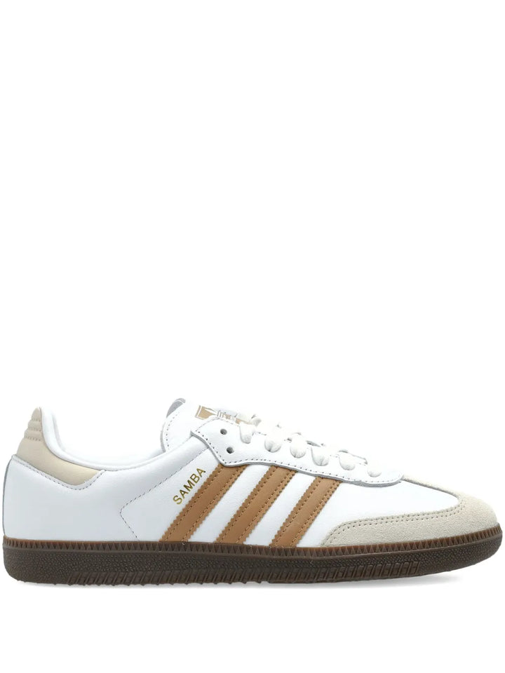 adidas Samba Sneakers — White — Size US M 7 - US W 8.5 — Front View