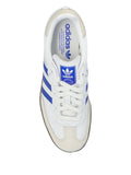 adidas Samba 3-Stripes Sneakers — White — Size US M 9.5 - US W 11 — Top View