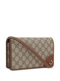 Gucci Gg Monogram Shoulder Bag — Same as shown — Size One Size — Back View