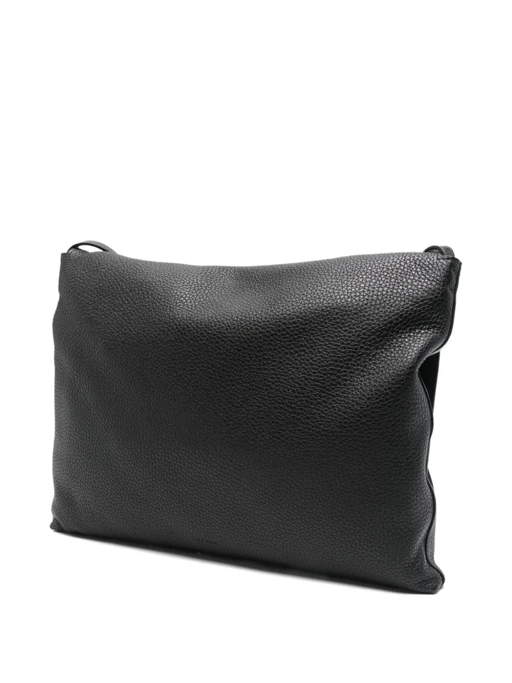 The Row Leather Shoulder Bag — Same as shown — Size One Size — Back View