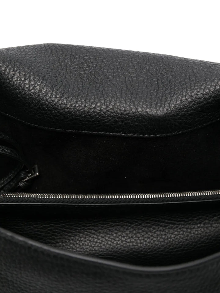 The Row Leather Shoulder Bag — Same as shown — Size One Size — Detail View