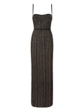 Missoni Embellished Maxi Dress — Black — Size S — Front View