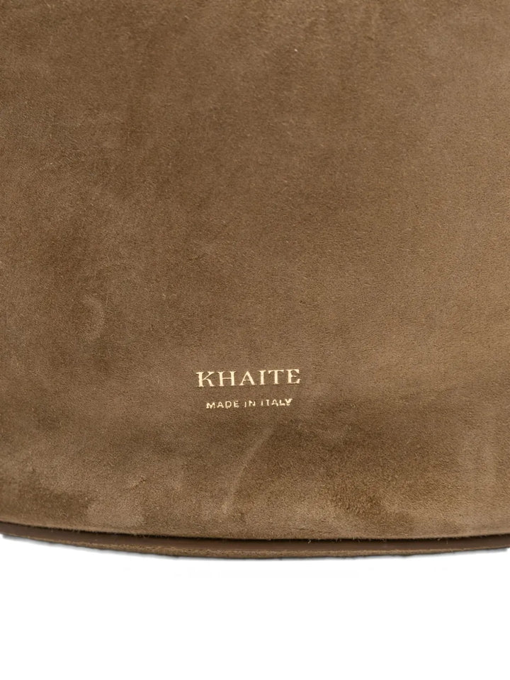 Khaite Suede Shoulder Bag — Same as shown — Size One Size — Top View