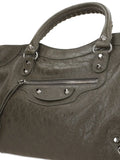 Balenciaga Medium Le City Leather Shoulder Bag — Same as shown — Size One Size — Top View