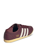 adidas Japan Decon Three-Stripe Leather Sneakers — Burgundy — Size US M 10 - US W 11.5 — Back View