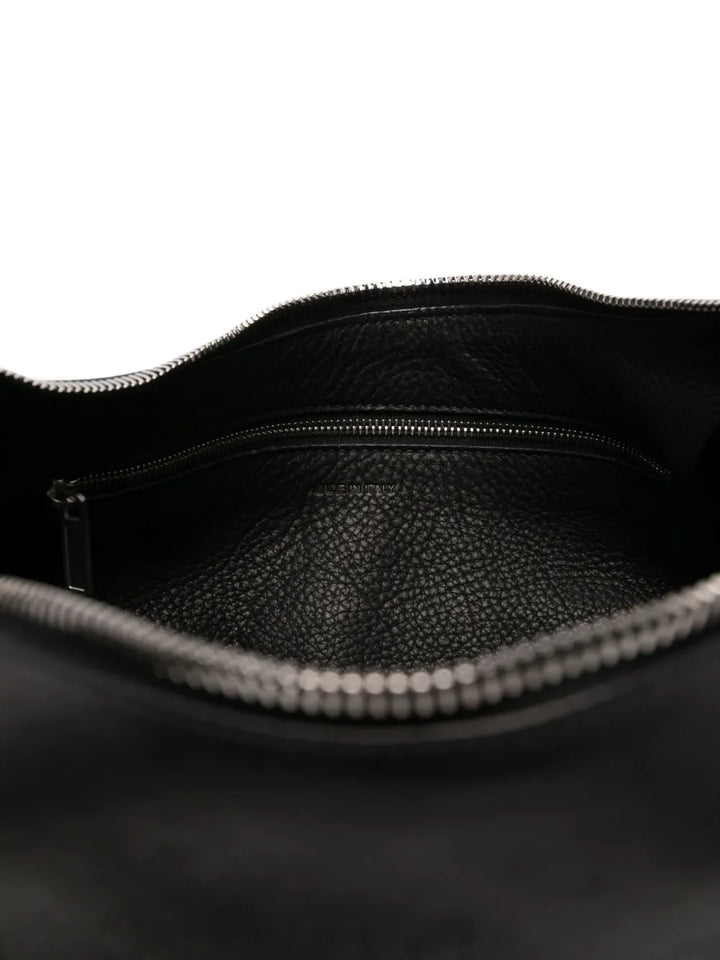 Rick Owens Gemini Zip Fastening Leather Shoulder Bag — Same as shown — Size One Size — Detail View
