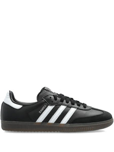 adidas Samba Sneakers — Black — Size US M 3.5 - US W 5 — Front View