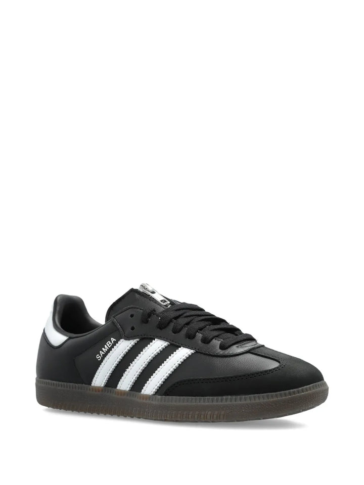adidas Samba Sneakers — Black — Size US M 3.5 - US W 5 — Side View
