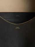 Toteme Bevel Leather Shoulder Bag — Same as shown — Size One Size — Detail View