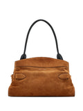Marc Jacobs Large Dakota Belt Buckle Suede Shoulder Bag — Same as shown — Size One Size — Back View