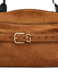 Marc Jacobs Large Dakota Belt Buckle Suede Shoulder Bag — Same as shown — Size One Size — Top View