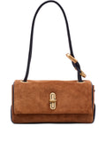 Marc Jacobs Small Suede Shoulder Bag — Same as shown — Size One Size — Front View