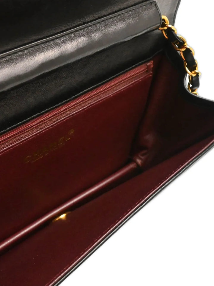 Chanel Pre Owned 2000 Small Turn Lock Full Flap Shoulder Bag — Same as shown — Size One Size — Top View