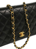 Chanel Pre Owned 2000 Small Turn Lock Full Flap Shoulder Bag — Same as shown — Size One Size — Back View