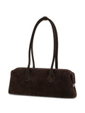 Osoi Suede Top Handle Shoulder Bag — Same as shown — Size One Size — Side View