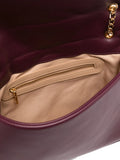 Love Moschino Quilted Logo Plaque Shoulder Bag — Same as shown — Size One Size — Detail View